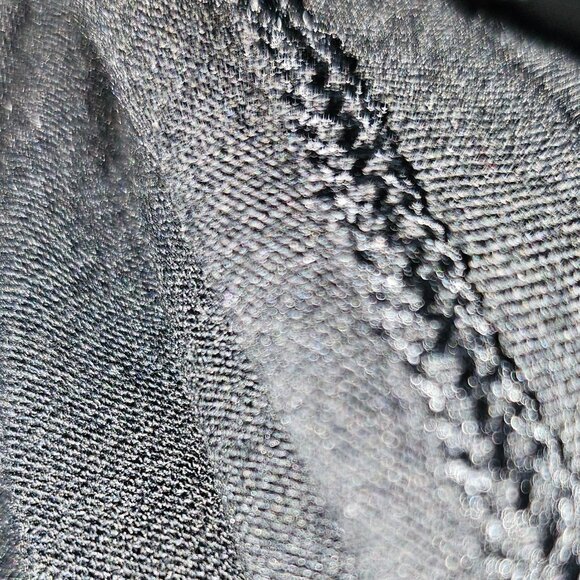 RESORT READY EXPRESS BLACK  and SILVER SLEEVELESS MINI DRESS SIZE XS - Picture 6 of 9